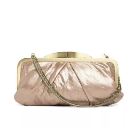 HOBO Handbags - hobo international Women’s Clutch Handbag Champagne Gold Brown